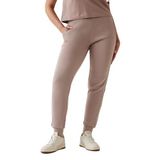 Guess Kadın Kahverengi Regular Fit Jogger Pantolon, Normal Bel, L Beden
