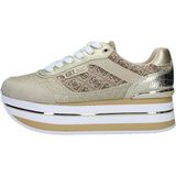 Guess Kadın Kalın Tabanlı Gold Logolu Sneaker