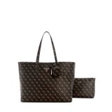 GUESS Kadın Power Play II Büyük Teknoloji El Çantası, Kahverengi Logo, One Size, Power Play II Büyük Teknoloji Tote
