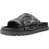 Guess Kadın Silikon Terlik, 39, FLJFA2ELE19-BLACK, Siyah