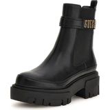 Guess Kadın Siyah Deri Bot Kalın Tabanlı Rahat Tasarım Günlük Model FL8YEAELE10