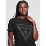 Guess Kadın T-Shirt 5003054479, Siyah, S