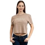 Guess Kadın T-Shirt, Arianna SS CN Boxy, Koyu Gri, M Beden