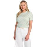 Guess Kadın Triko, Kısa Kollu, Mint Yeşili