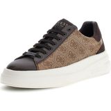 Guess Kahve - Bej Erkek Sneaker Elba Kısa Topuklu Rahat Tabanlı Şık Ayakkabı