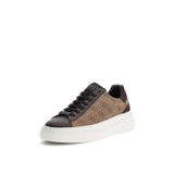 Guess Kahve - Bej Erkek Sneaker ELBA