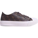 Guess Kahve Erkek Sneaker Istrıa Low