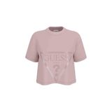 Guess Kahverengi Pamuk T-shirt, L, V2YI06K8HM0-G4Q9, Kahve, Kadın