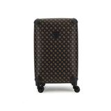 Guess Kahverengi Unisex 56x37x22 cm Çekçekli Sert Valiz FRIENDS WITH YOU 22 IN 8-WHLER