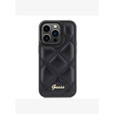 Guess Kapitone Metal Logolu iPhone 14 Pro Max Kılıf