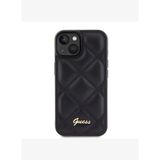 Guess Kapitone Metal Logolu iPhone 15 Kılıf