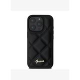 Guess Kapitone Metal Logolu iPhone 16 Pro Max Kılıf