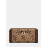 Guess Karnilla Logolu Büyük Boy Kadın Kahverengi Cüzdan SWOS9901146-LGW - T/U