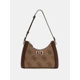 Guess Karnilla Logolu Omuz Kadın Kahverengi Omuz Çantası HWOS9901180-LGW