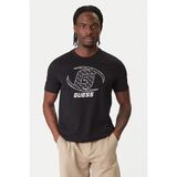 Guess Kele Bisiklet Yaka Kısa Kollu Erkek Siyah T-Shirt Z6RI06I3Z14-JBLK - M