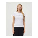 Guess Kiara Aktif Slim Fit T-Shirt, XS, 5003340657, Krem, Kadın