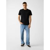 Guess Kısa Kollu Bisiklet Yaka Yeni Teknik Esnek Erkek Siyah T-Shirt M6RI19KD202-JBLK