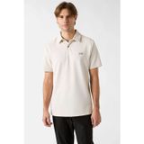 Guess Kısa Kollu Yeni Teknik Esnek Polo Yakalı Erkek Krem Polo T-Shirt M6rp02kd202-G1ı6