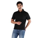 Guess Kısa Kollu Yeni Teknik Esnek Polo Yakalı T-Shirt, S, P69519S3331, Siyah, Erkek