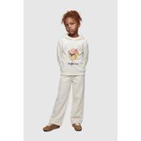 Guess Kız Çocuk Krem Sweatshirt - Ekru - 8 Yaş