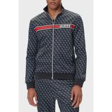 Guess Korbin Pamuklu Jakarlı Logo Baskılı Regular Fit Dik Yaka Sweat Z2BQ06K7122 Erkek SWEAT Z2BQ06