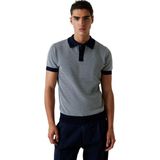 Guess Lacivert Erkek Regular Fit Armürlü Polo T-Shirt M6GR01Z0554-FBFF Laci Polo T-Shirt - XL