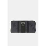 Guess Laurel Iı Büyük Boy Fermuarlı Kadın Antrasit Cüzdan Swss7459146-Clo