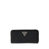 Guess Laurel II Kadın Cüzdan, Siyah, Fermuarlı, Kart Yuvaları