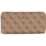 Guess Laurel II Kahve Kadın Cüzdan Suni Deri Kartlık Bölmeli Fermuarlı Model SWSG7459146