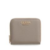 GUESS Laurel II SLG Küçük Fermuarlı Cüzdan Koyu Kahverengi Bozuk Para Cüzdanı