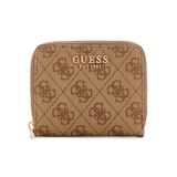 GUESS Laurel II SLG Small Fermuarlı Cüzdan Latte Logosu
