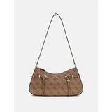 Guess Leona Logo Kadın Omuz Çantası HWSG9917180 - STD - Kahve