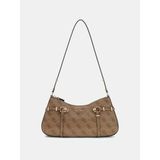 Guess Leona Logolu Kadın Kahverengi Omuz Çantası HWSG9917180-LTL