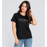 Guess Leopard Regular Fit Kadın T-Shirt W6BI22K6042