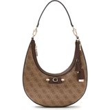 Guess Lindsey Kadın Omuz Çantası - Kahverengi