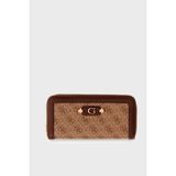 Guess Lindsey Logolu Fermuarlı Cüzdan SWSG9749146 Bayan Cüzdan SWSG97 49146 Ltl - Kahve