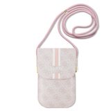 Guess Lisanslı Kadın Omuz Çantası 4G Desenli Askılı Mıknatıs Kapamalı Günlük Çanta Pembe Küçük Boy Dokulu Kadın/Kız Tüm Sezonlar Gündüz/Gece Tekli Yetişkin Pembe Tüm Yaş Grupları
