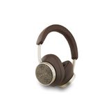 Guess Lisanslı Pu Metal Klasik Yazı Logolu Kulak Üstü Bluetooth Kulaklık Kahverengi