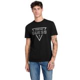 Guess Logo Baskılı Slim Fit T-Shirt, XL, M6RI09.I3Z14.JBLK, SIYAH, Erkek