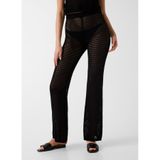 Guess Luna Palazzo Fit Pantolon, XS-S, E6GB05Z5632, Siyah, Kadın