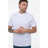 Guess Luxe Erkek Ipek Karışımlı Regular Fit T-Shirt
