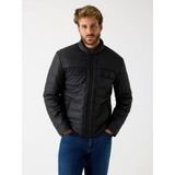 Guess M4yl16wfhd0 Logo Stretch Padded Erkek Ceket