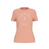 Guess Maddalena Kadın Aktif Regular Fit T-Shirt, Turuncu, M Beden