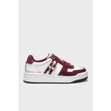 Guess Maggnet Logolu Sneaker Ayakkabı FLFMAGELE12 Kadın Ayakkabı Flfmag ELE12 Wıne - Bordo