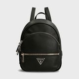 Guess Manhattan Siyah Kadın Sırt Çantası BG699432 Tek Gözlü Fermuarlı Ergonomik Tasarım - 000-Siyah - 21X27X10