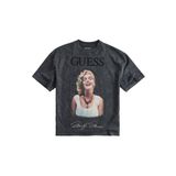 Guess Marilyn Jersey T-shirt W6BI52K6659, Antrasit, S