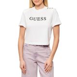 Guess Marina Logolu% 100 Pamuk Regular Fit Bisiklet Yaka T Shirt W6GI06K3018 Bayan T SHİRT W6GI06 K3018 G011
