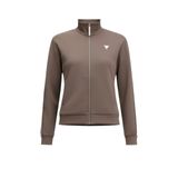Guess Marlene Kadın Aktif Sweatshirt V6RQ09KCYF2, Kahverengi, XS
