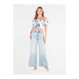 Guess Marseille Regular Fit Kadın Jean Pantolon, Mavi, 33-34 Beden
