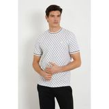 Guess Marshall Erkek Beyaz Aktif Regular Fit T-Shirt Z2yı05j1314-P084
